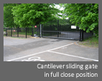 Automatic, Electric Sliding Cantilever Gate